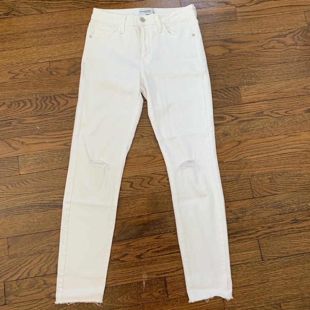 White jeans
